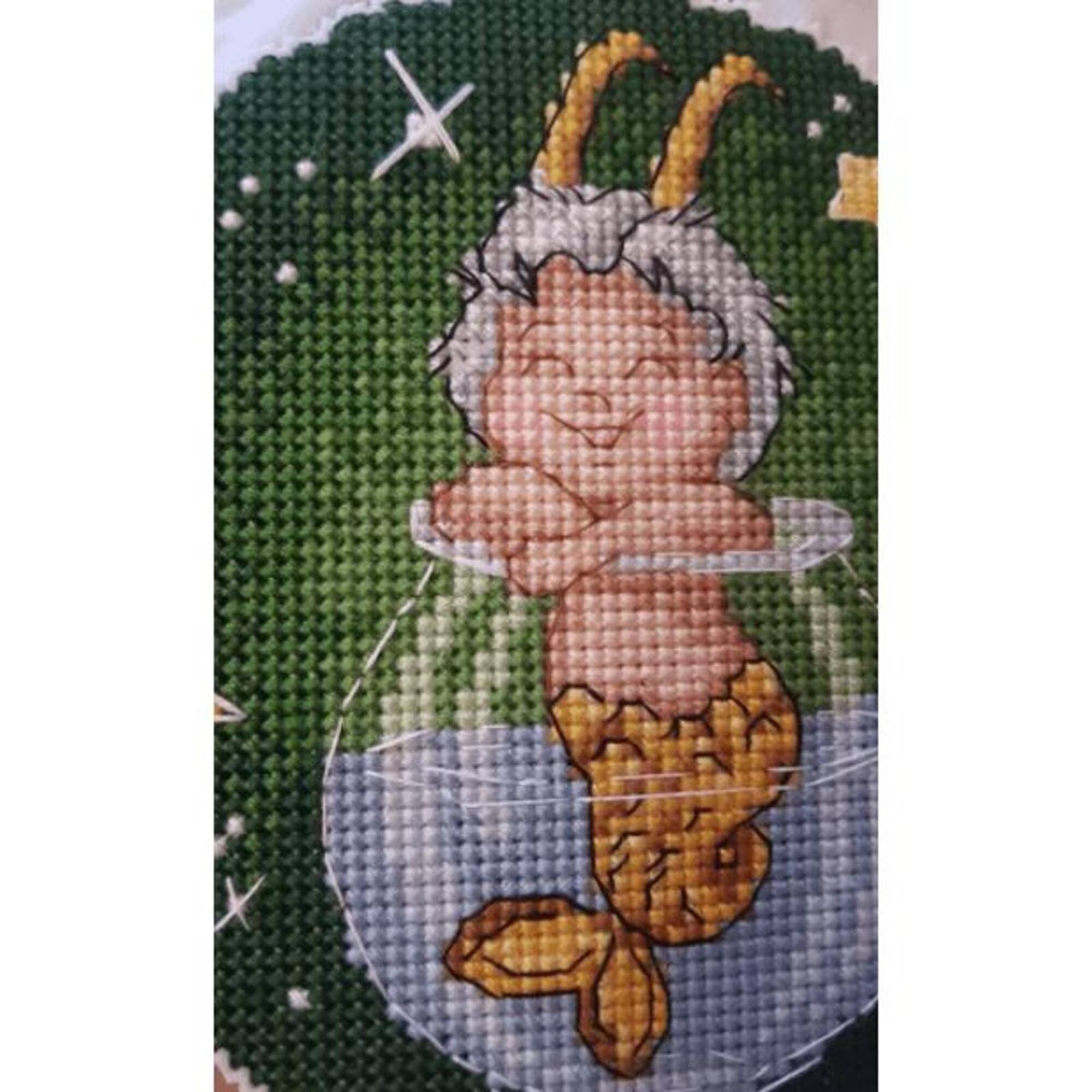 MP Studia Zodiac Signs Capricorn Plastic Canvas Counted Cross Stitch Kit